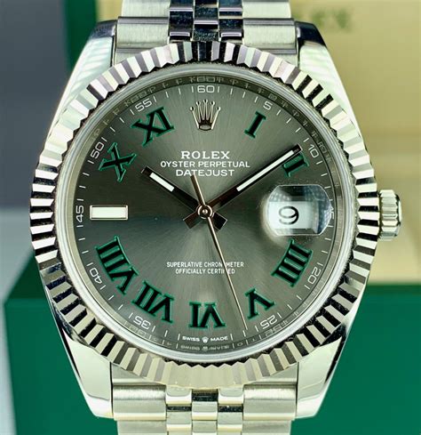 rolex datejust wimbledon reference.